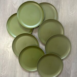 Green Dinner Plates
